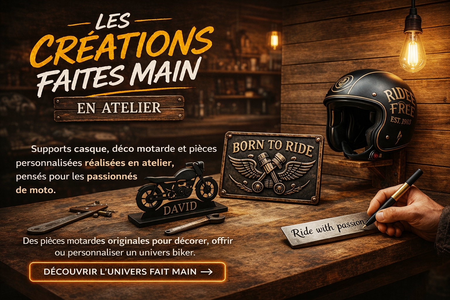 Découvre aussi notre boutique cadeaux motard — Le Monde du Motard